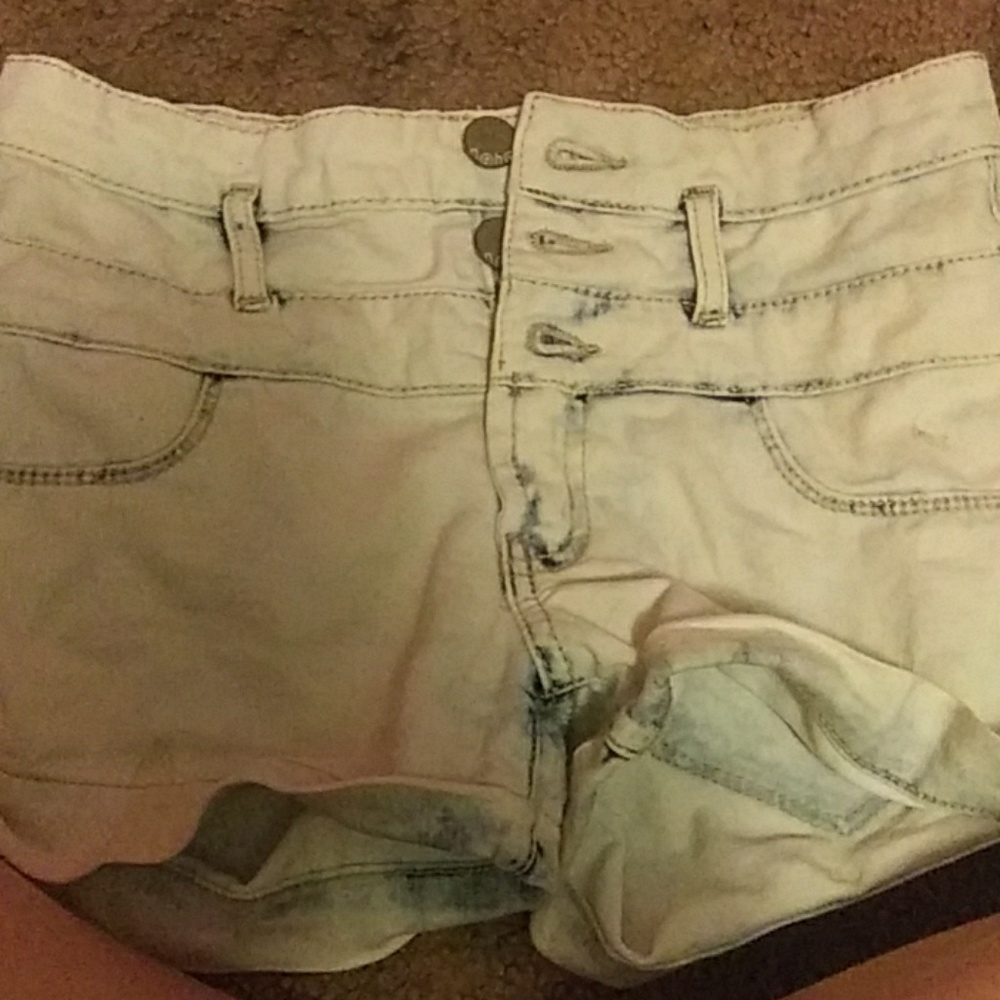 High waisted shorts